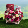 Crimson Love Basket