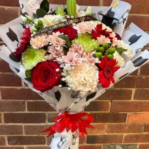 Red & white bouquet